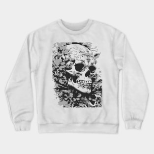 intricate skull Crewneck Sweatshirt